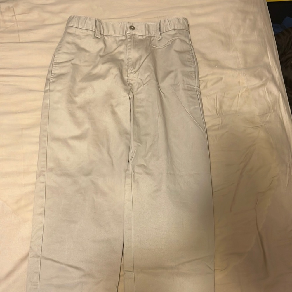 Lands end boys, size 16 khaki pants